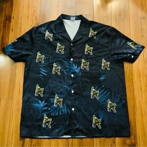 Men’s Toxic Avengers Casual Button Down Shirt